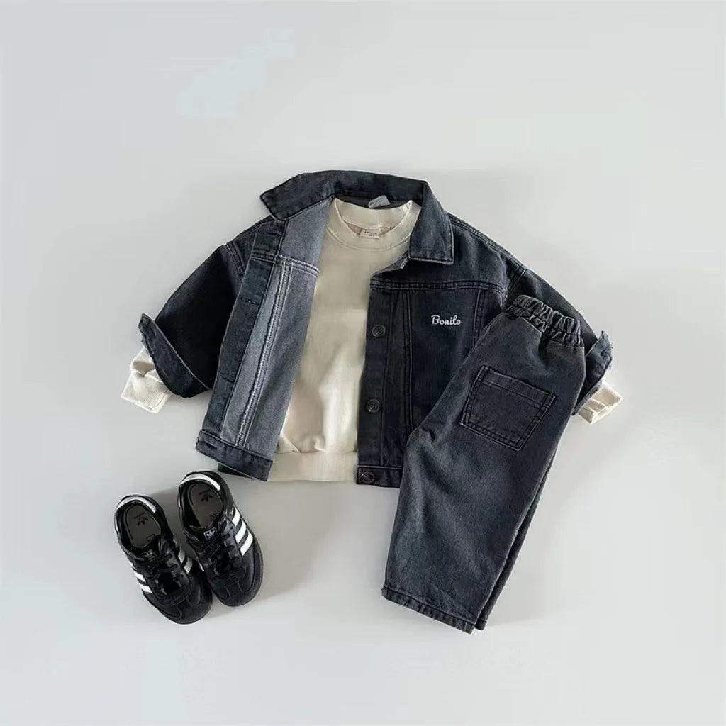 Long-Sleeve Denim Jacket