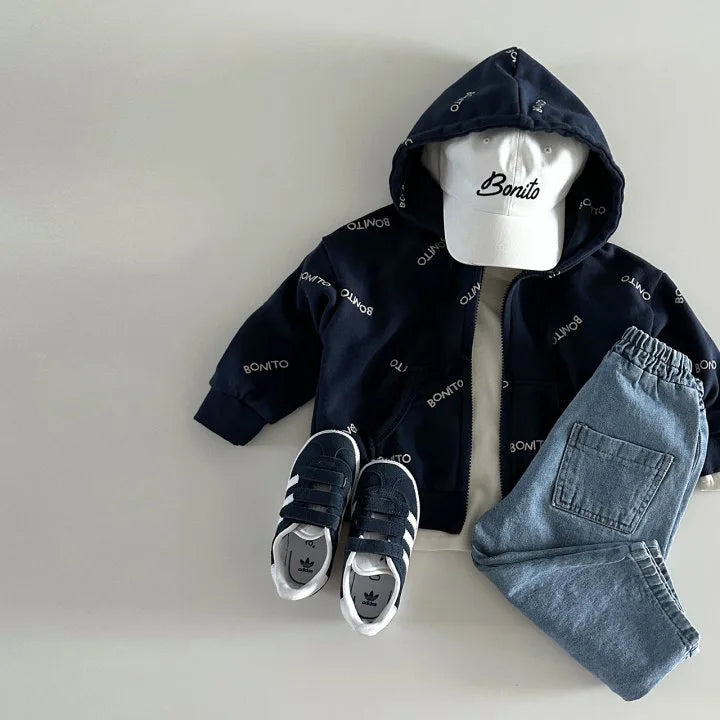'BONITO' Print Hoodie
