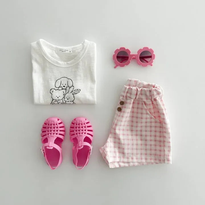 Summer Casual Plaid Shorts