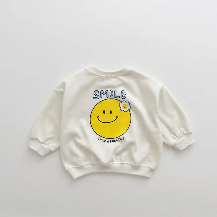 'SMILE' Smiley Face Sweatshirt