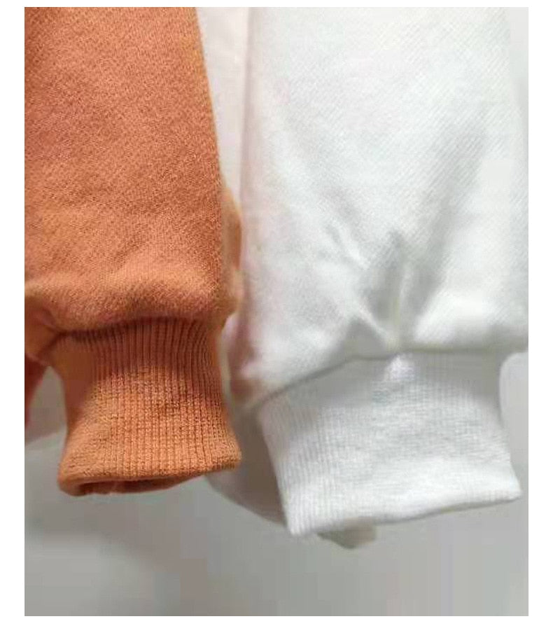 Letter Print Loose Graphic Sweatshirt