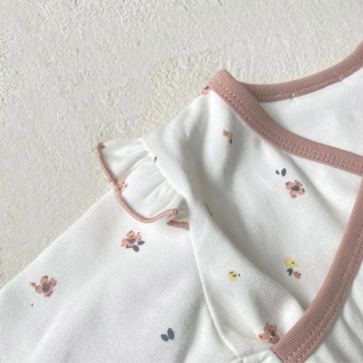Long-Sleeved Onesie and Leggings Set