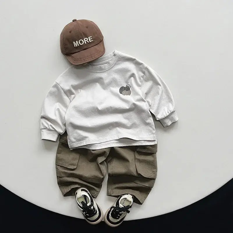 Long-Sleeved Casual T-Shirt