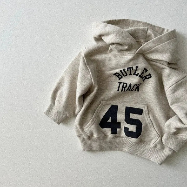 Casual Letter Print Hoodie