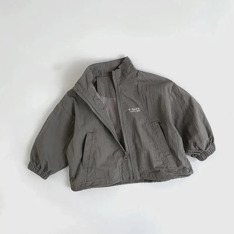 Vintage Zip-Up Windbreaker