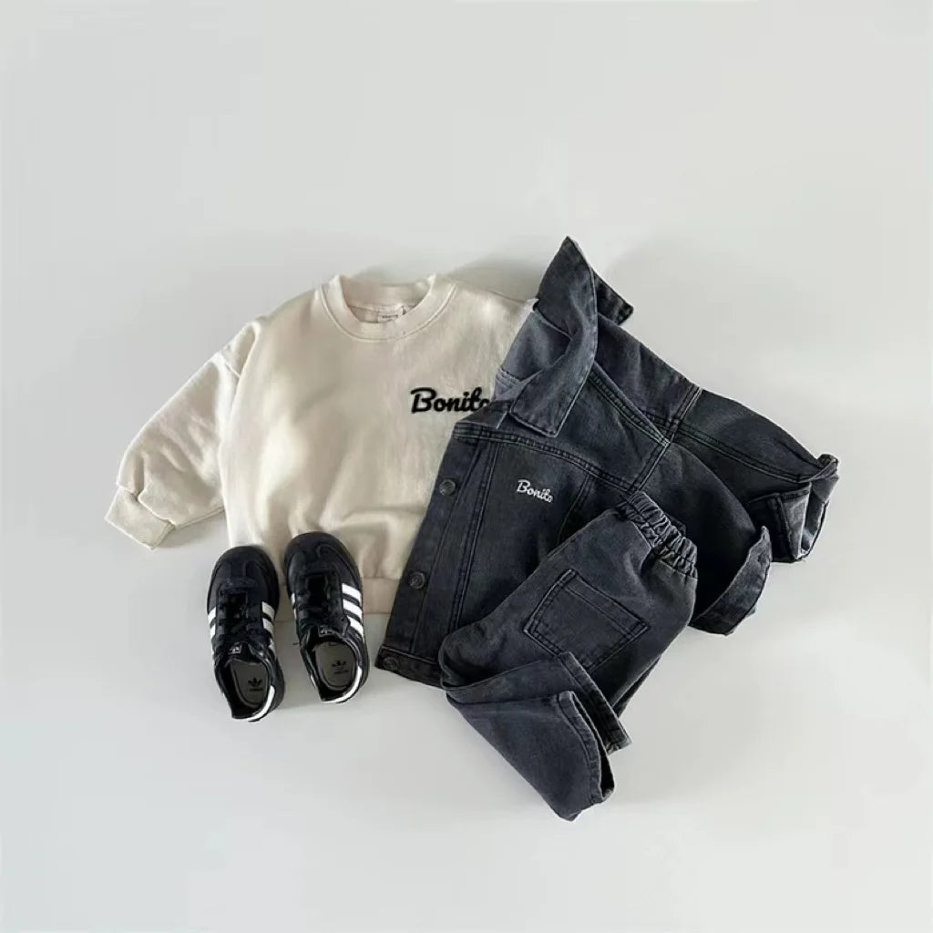 Long-Sleeve Denim Jacket