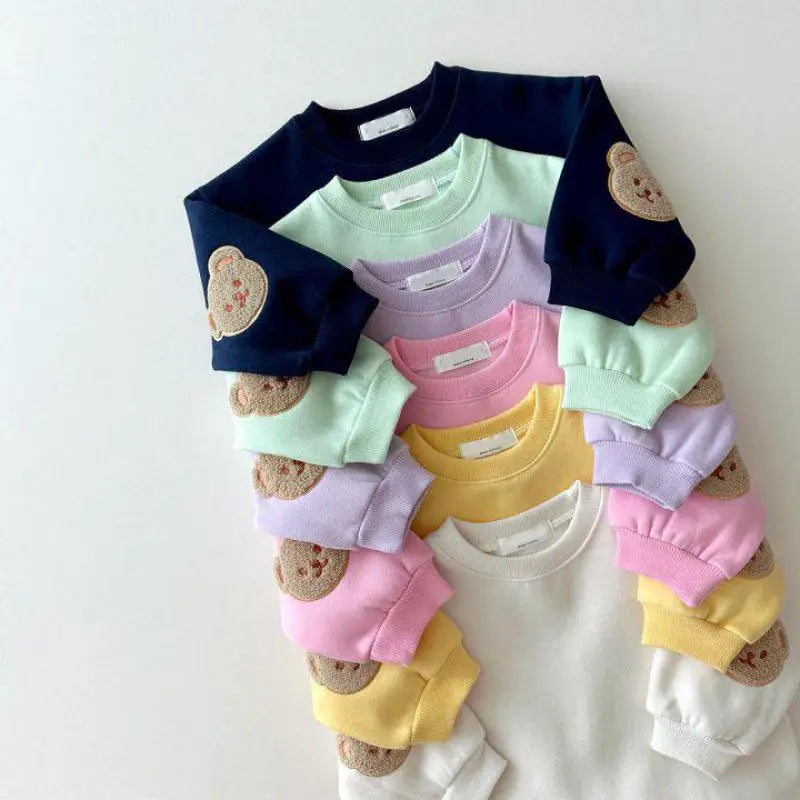 Cute Double Bear Jogger Set