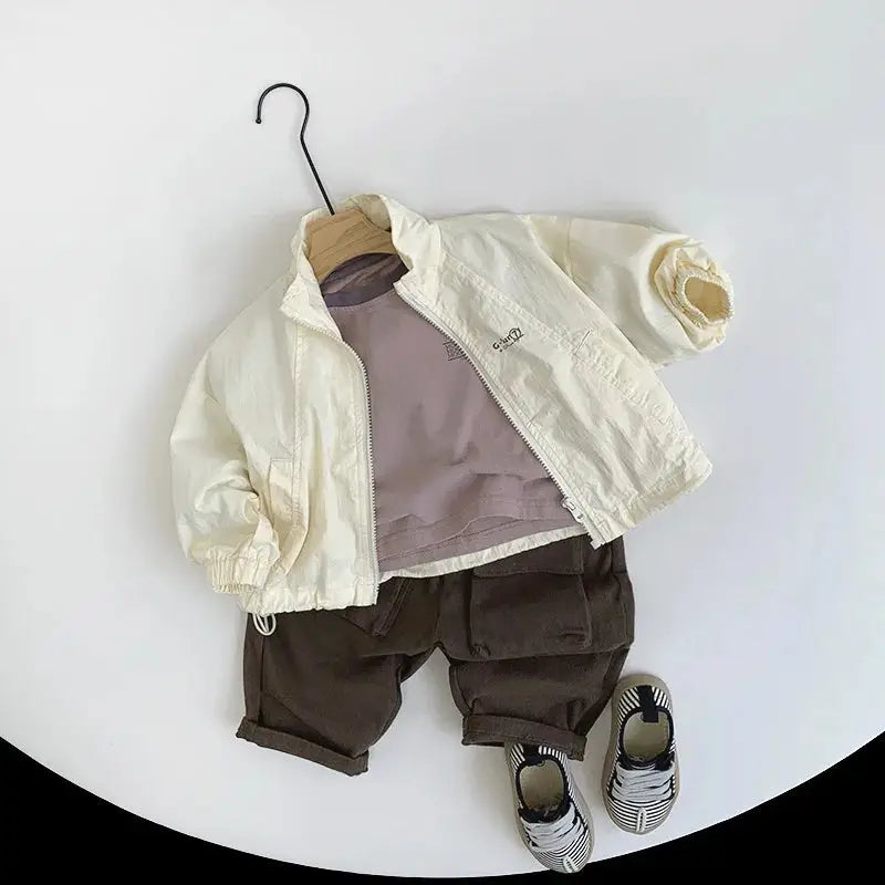 Casual Big Pocket Solid Pants