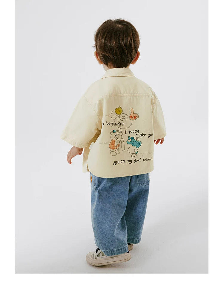 Literary Cotton Shirt