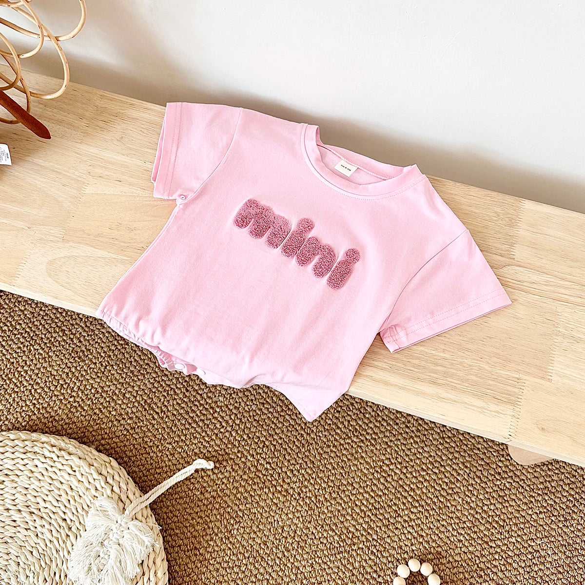 'Mini' Short Sleeve Onesie