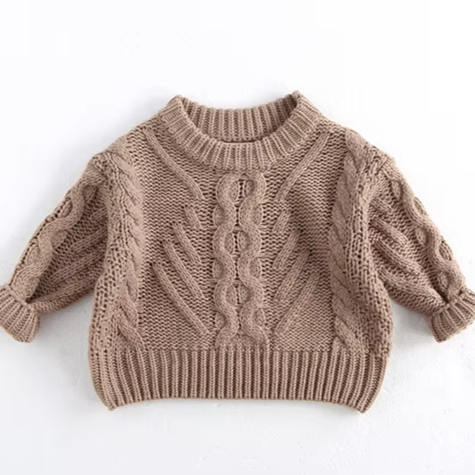 Kids Vintage Crewneck Sweater
