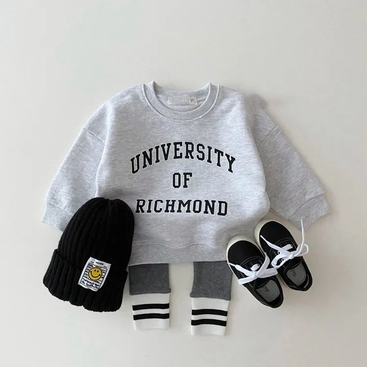 Letter Print Sweatshirt