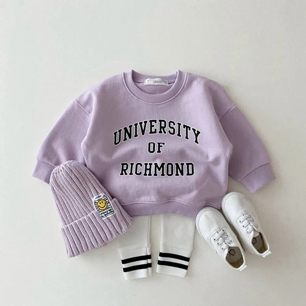 Letter Print Sweatshirt