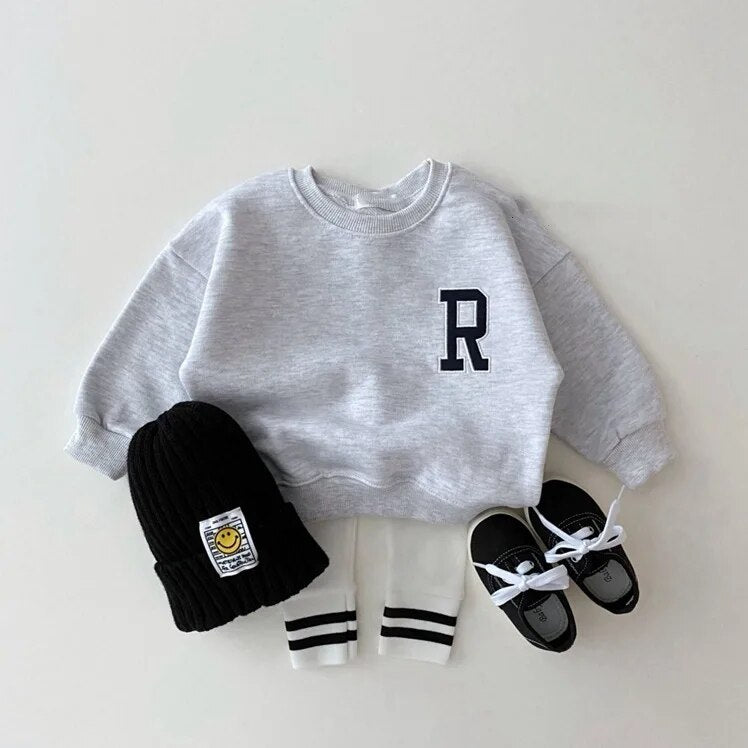 Letter Print Sweatshirt