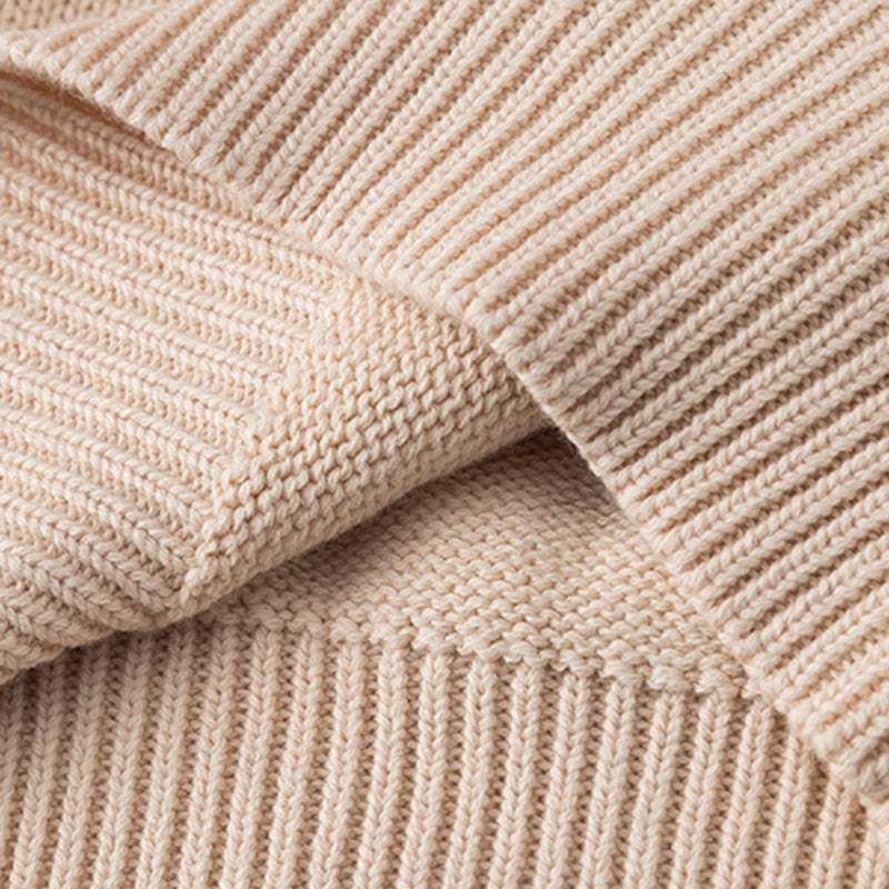 Fox Knitted Lightweight Sweater