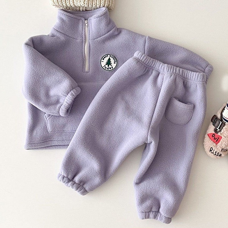 Warm Fleece 2-Piece Set