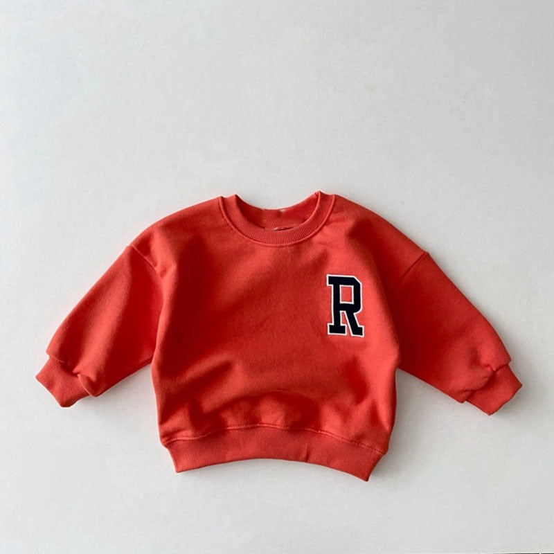 Letter Print Sweatshirt