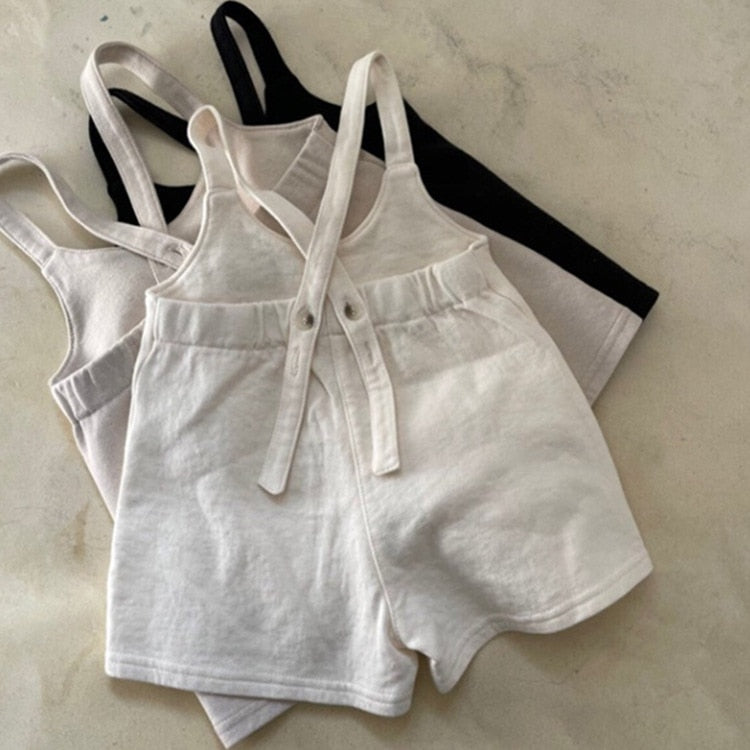 Toddlers Solid Jumpsuit