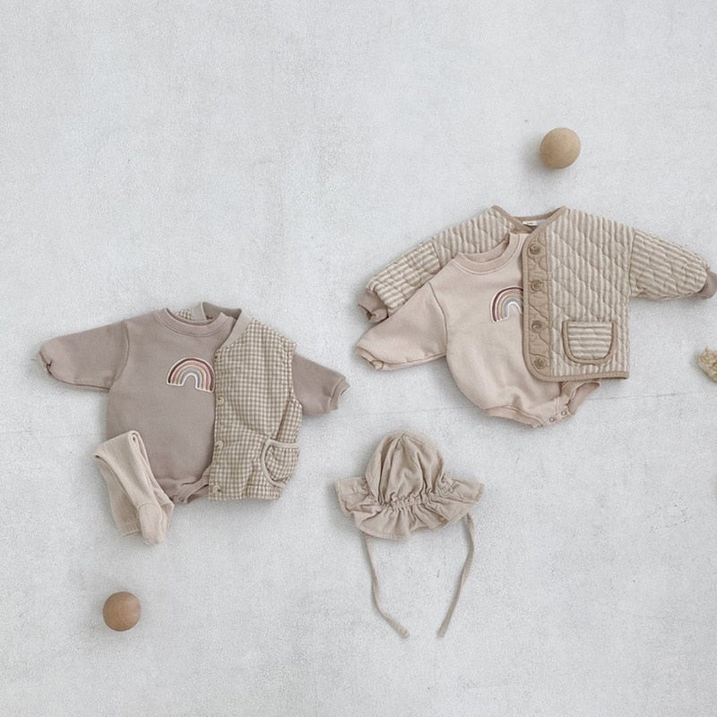 Neutral Rainbow Bodysuit