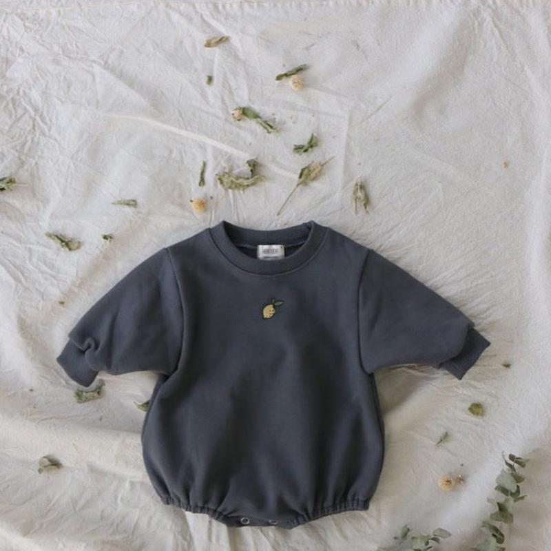Soft Long-sleeved Snap Bodysuit