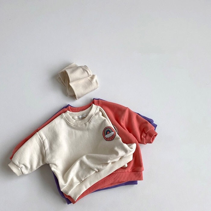Sleep!!! Rainbow Sweatshirt