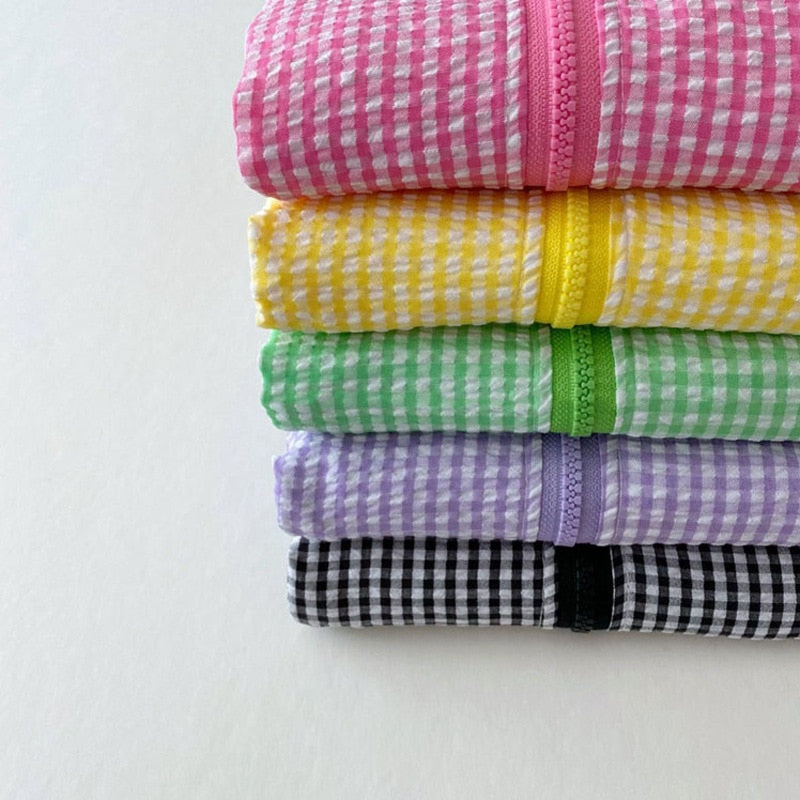 Plaid Lightweight Children's Jacket
