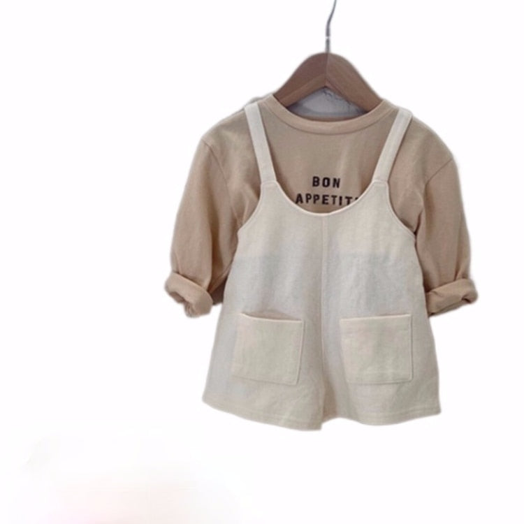 Toddlers Solid Jumpsuit