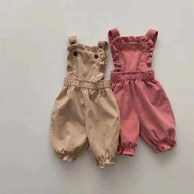 Corduroy Girl's Overalls