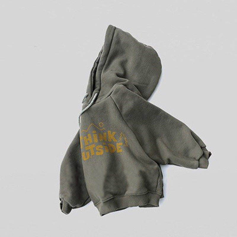 'Think Outside' Casual Hoodie