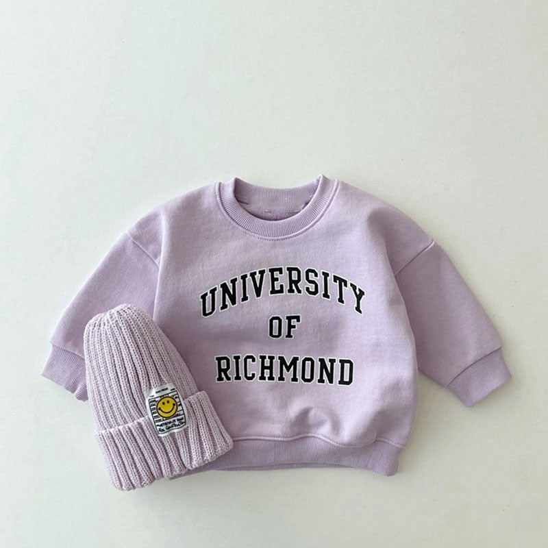 Letter Print Sweatshirt