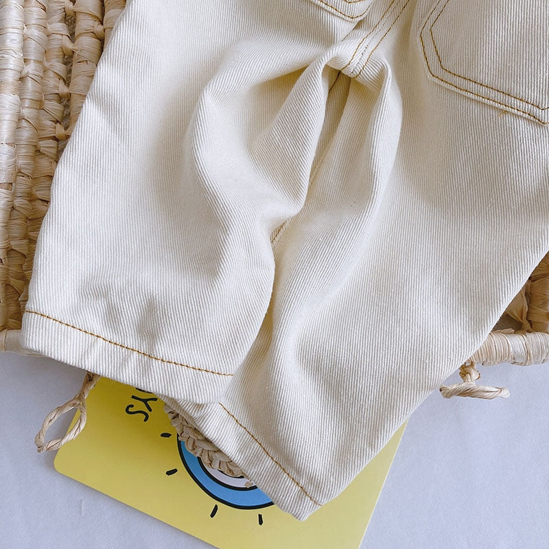 Bud Waist Denim Pants