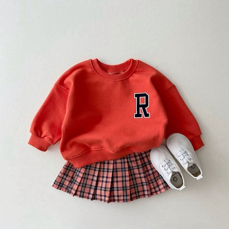 Letter Print Sweatshirt