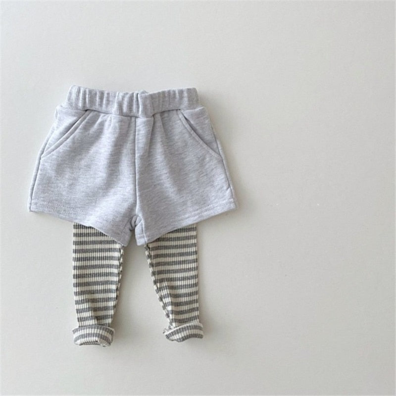 Two-Piece Solid Pullover Set