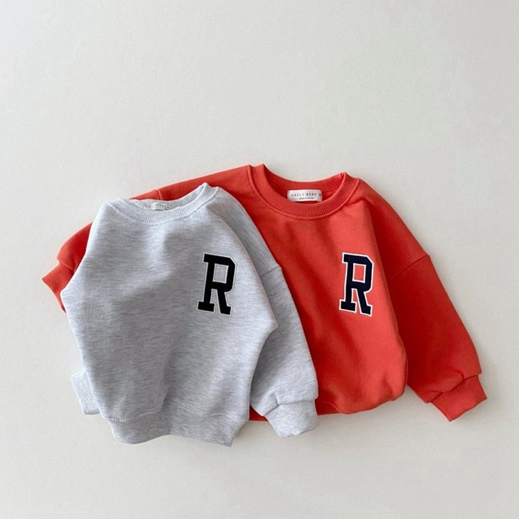 Letter Print Sweatshirt