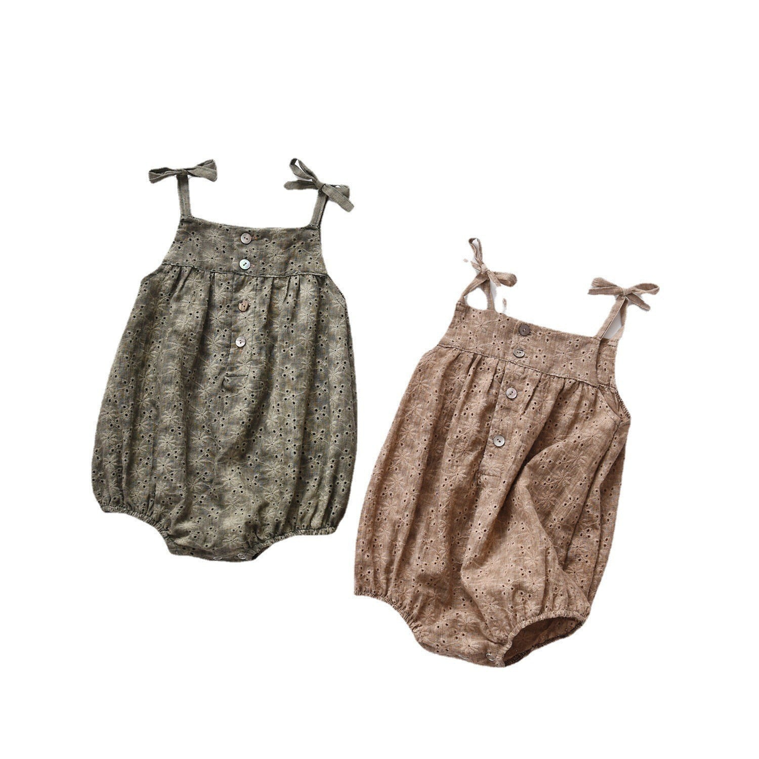 Lace Suspender Onesie