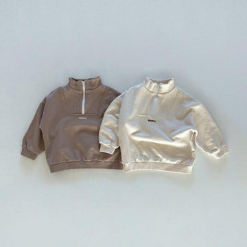 Zip Collar Sweatshirt