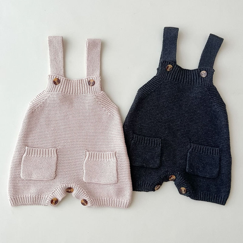 Sleeveless Knit Romper