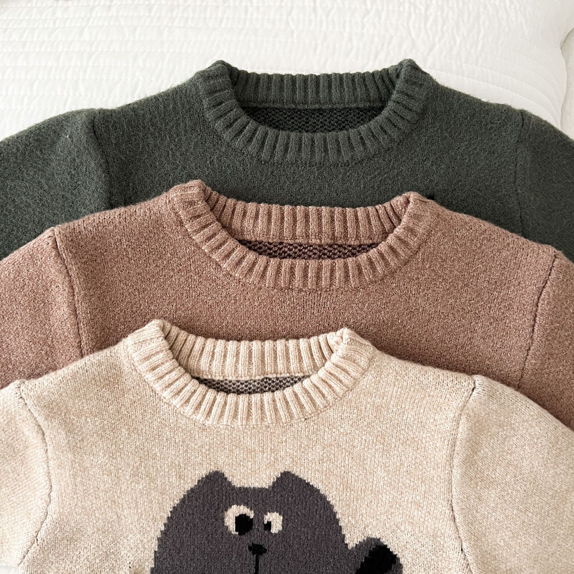 Cute Cartoon Print Sweater