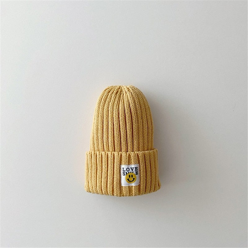 'Love Smile' Warm Knitted Beanie