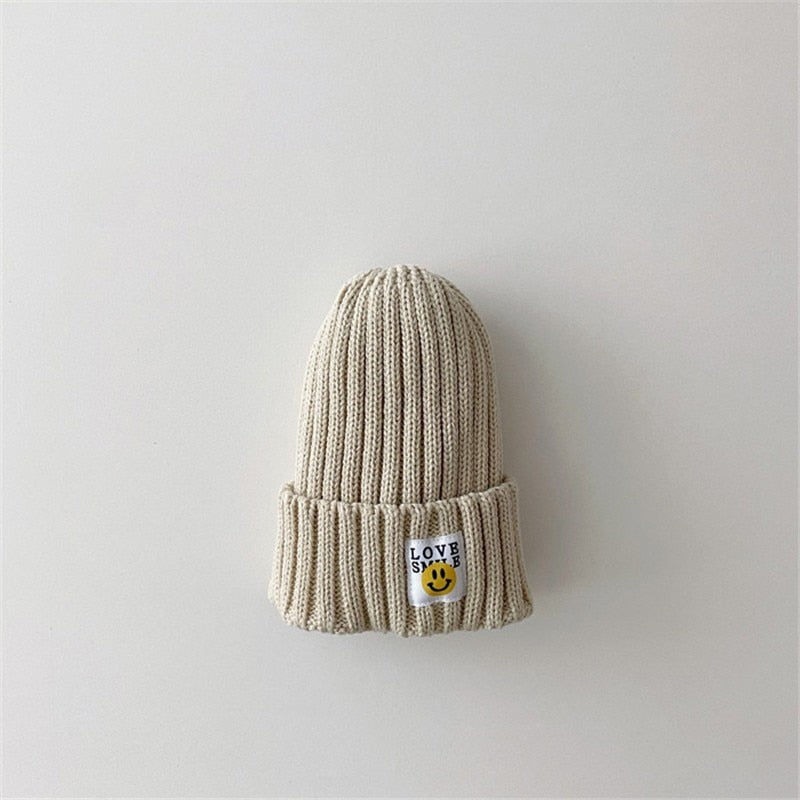 'Love Smile' Warm Knitted Beanie