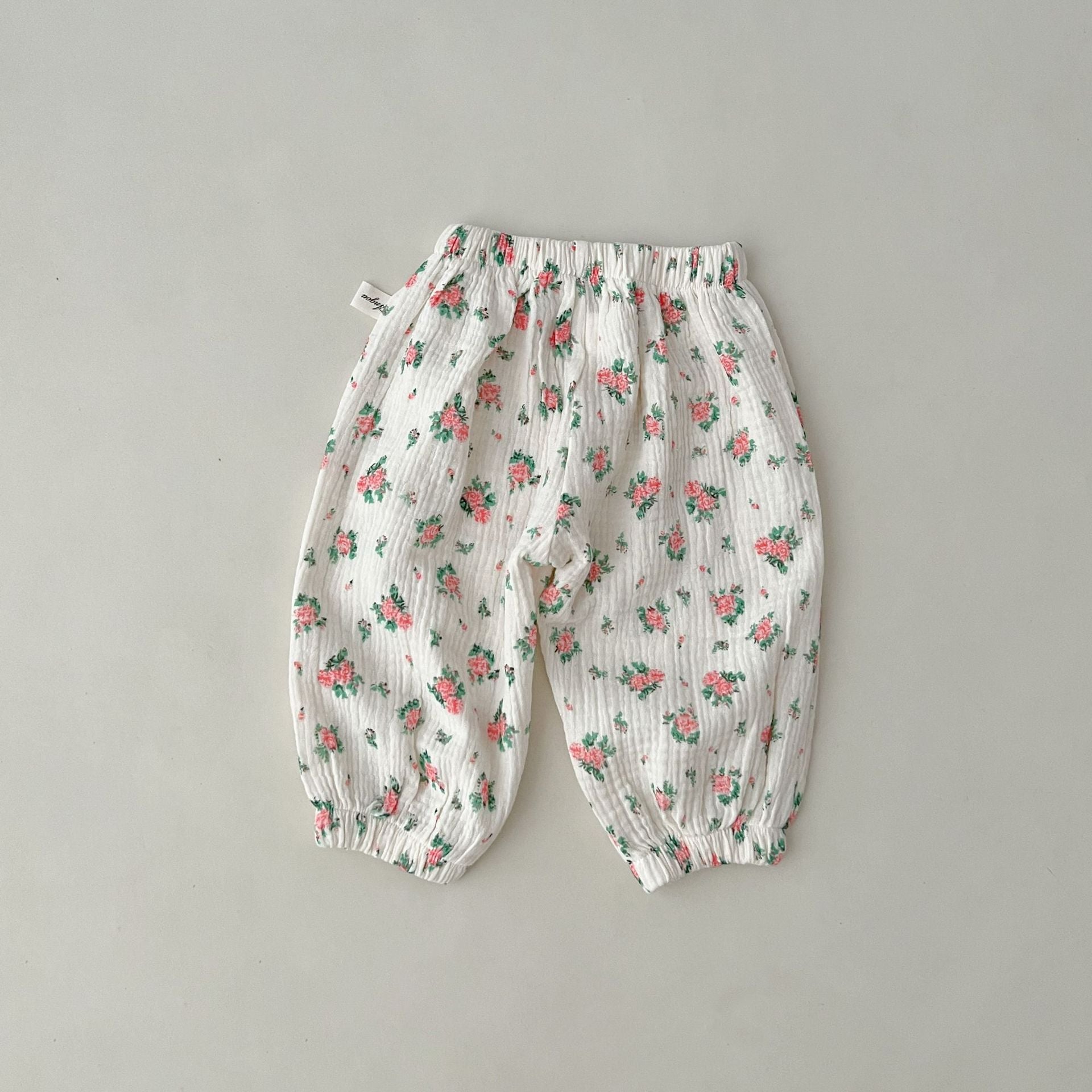 Lightweight Soft Lantern Printed Pants