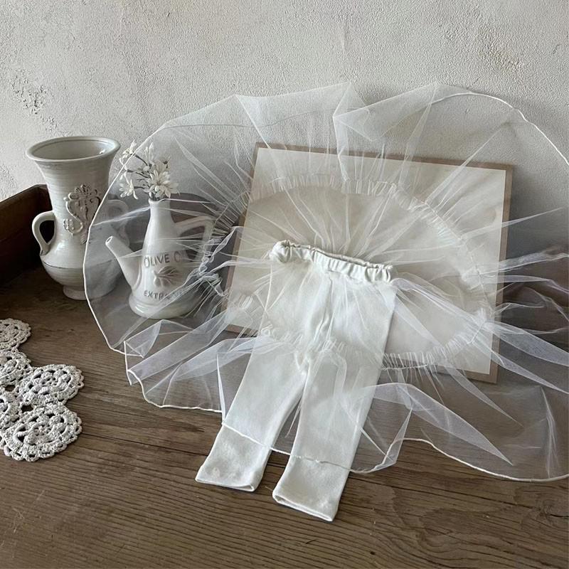 Mesh Leggings Insert Skirt