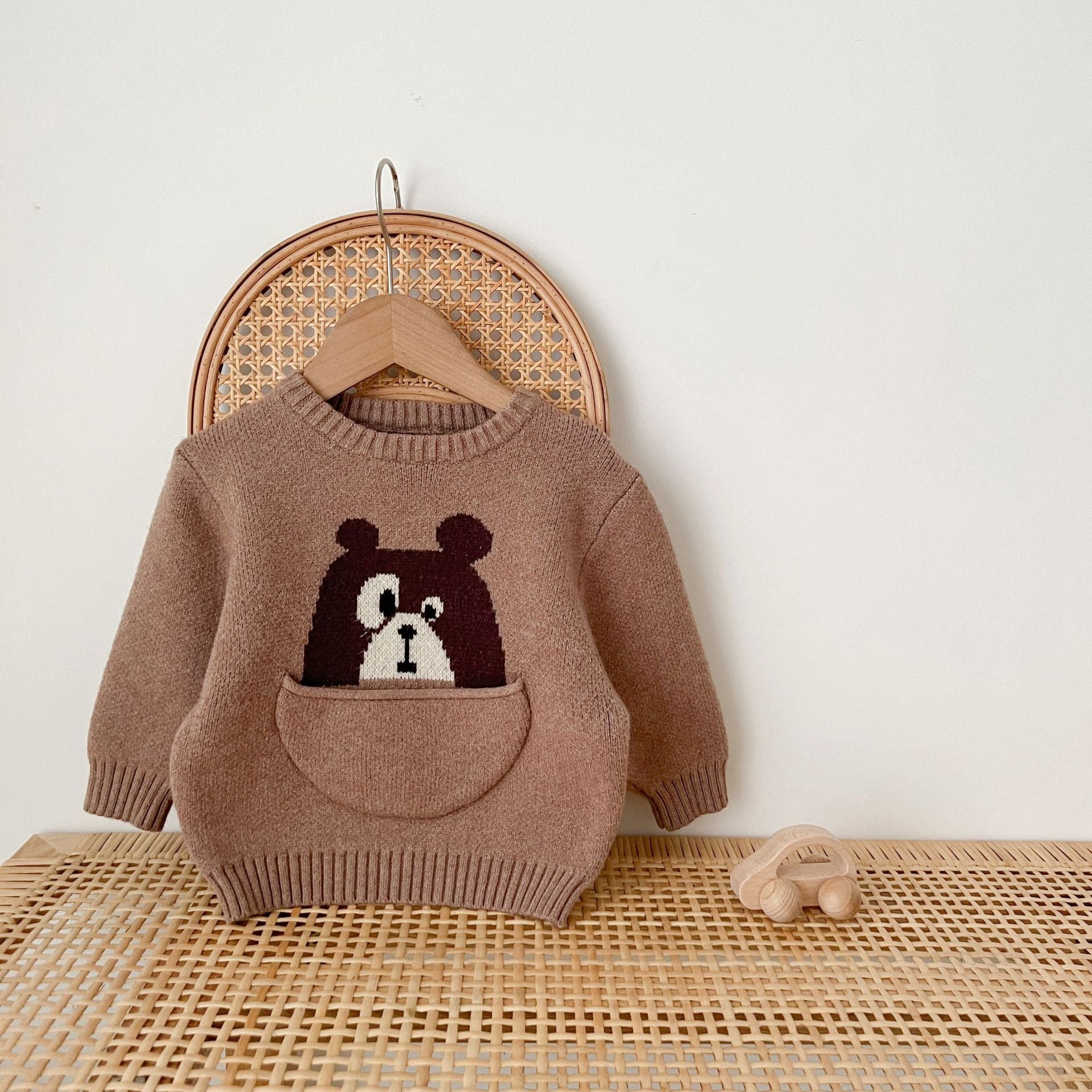 Cute Cartoon Print Sweater