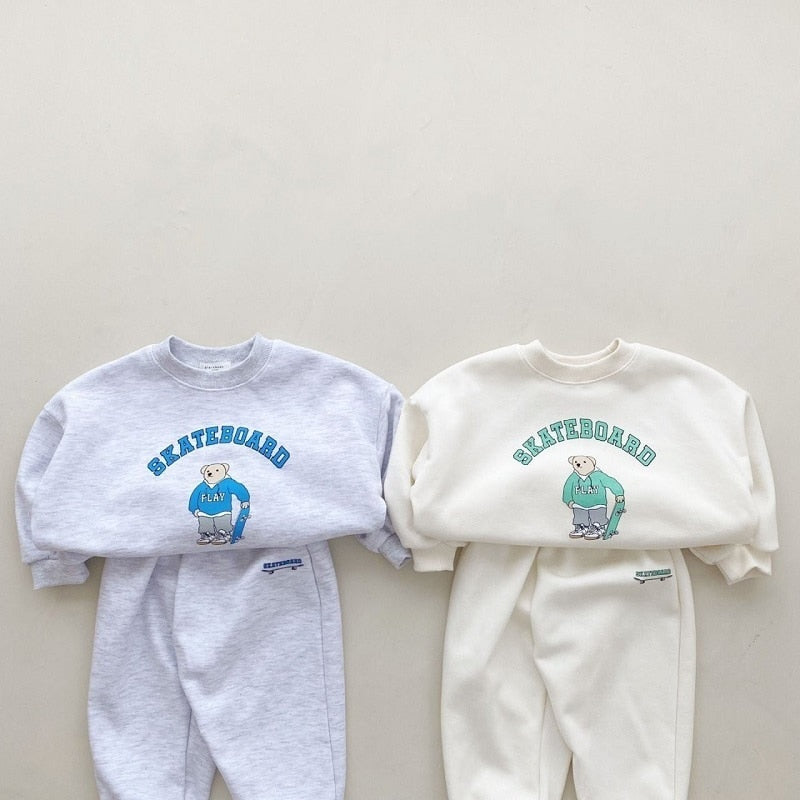 Skateboard Bear Jogger Set