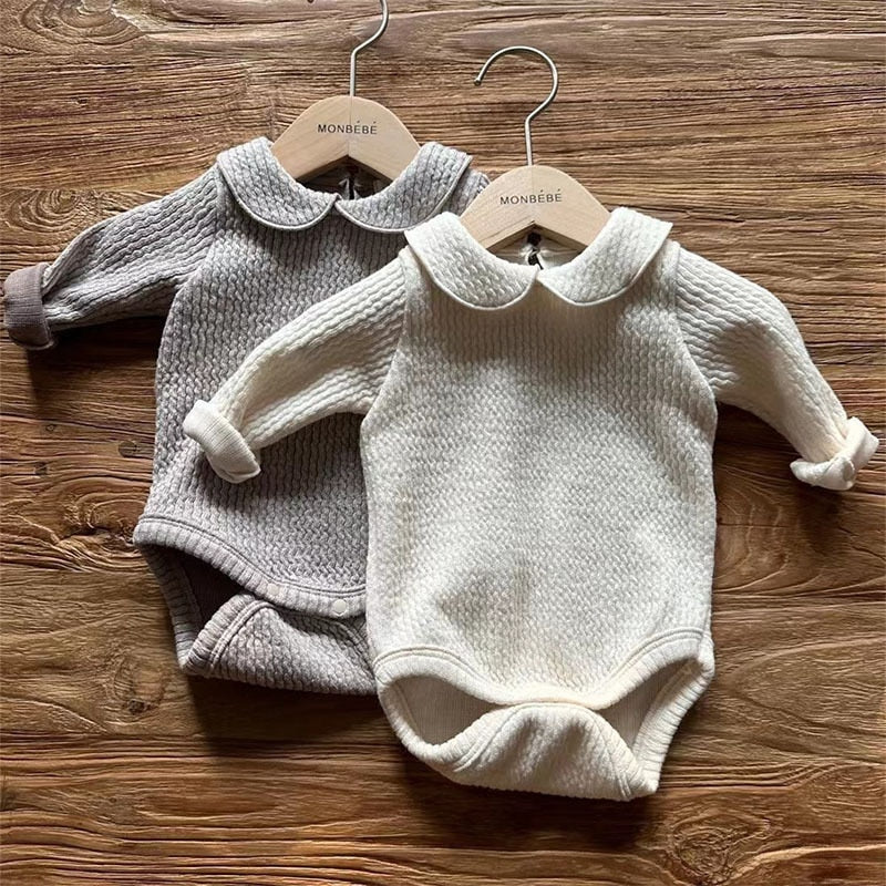 Soft Solid Ribbed Onesie