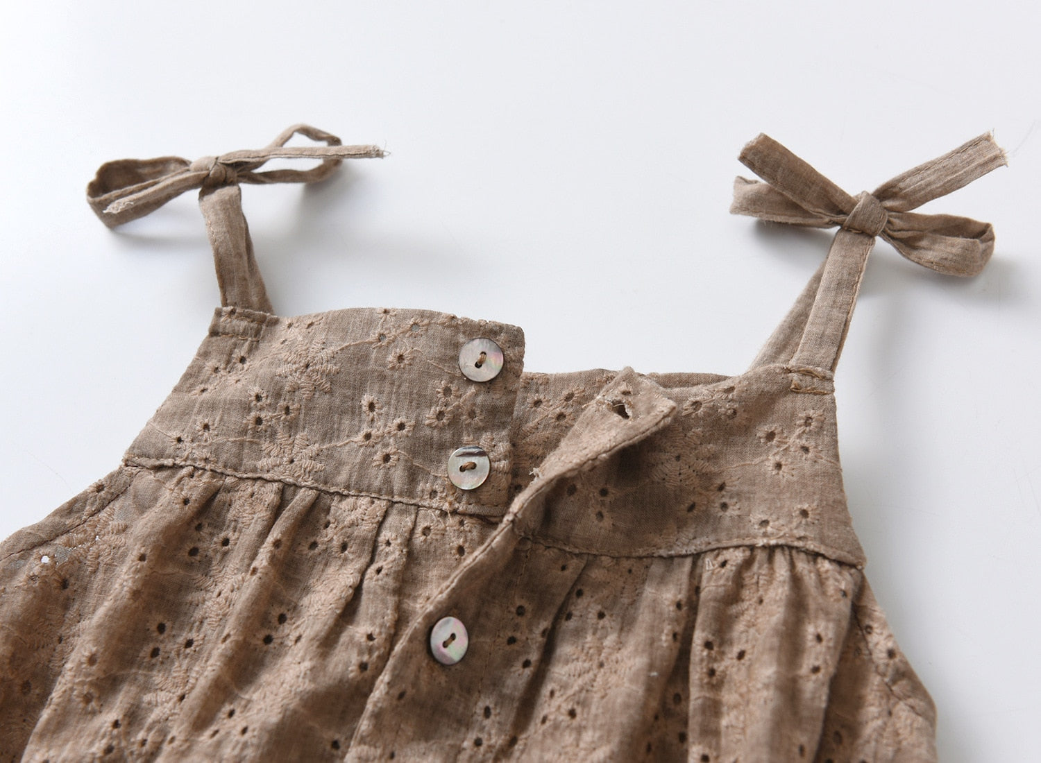 Lace Suspender Onesie
