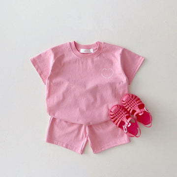 Little Heart Two Piece Set
