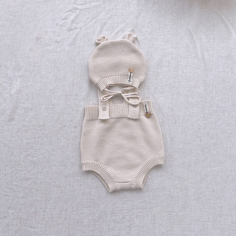 Knitwear Sling Onesie & Hat