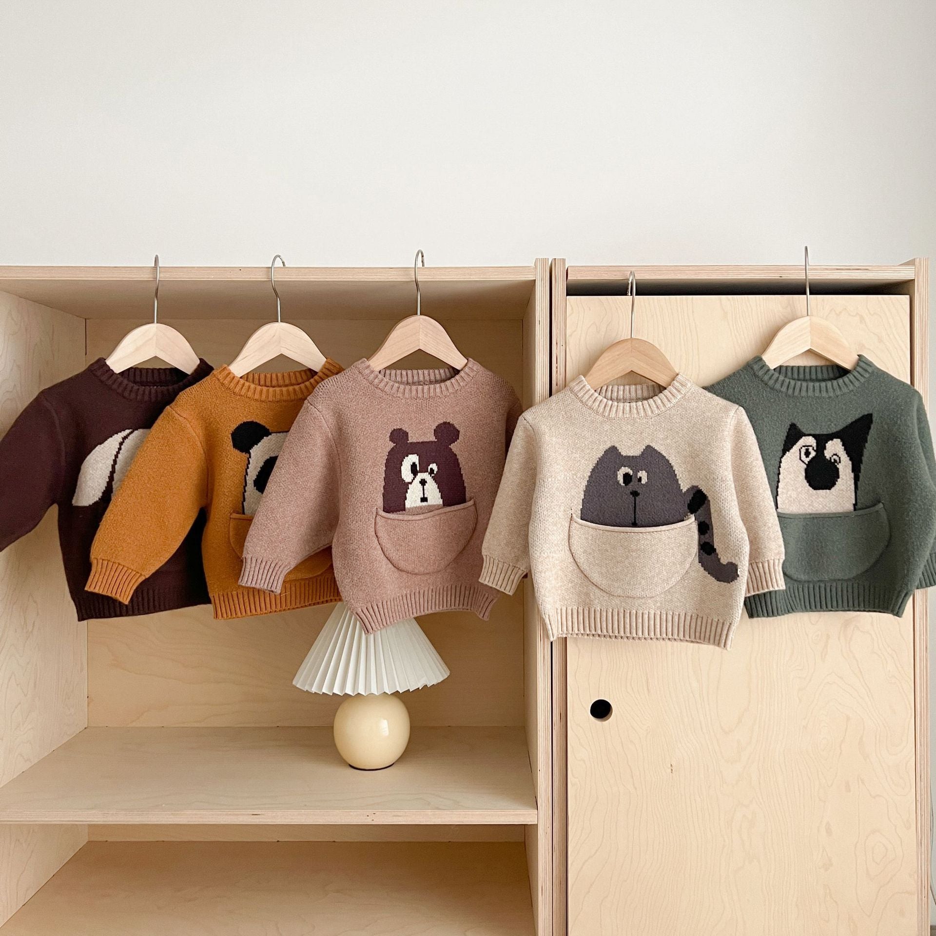 Cute Cartoon Print Sweater