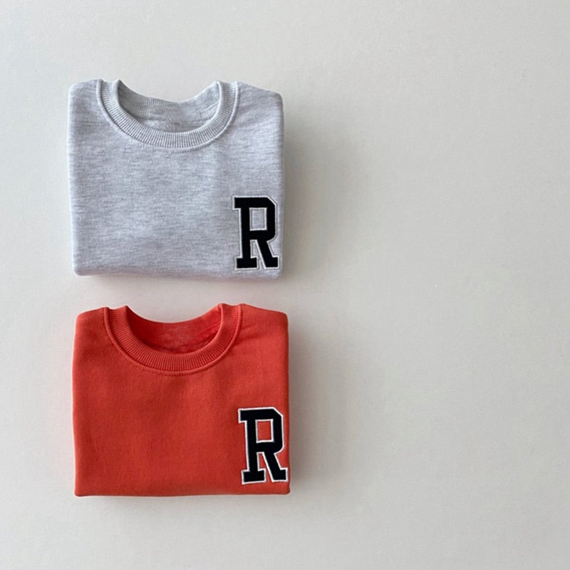 Letter Print Sweatshirt